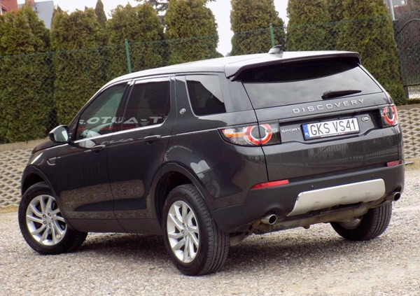 Land Rover Discovery Sport cena 75999 przebieg: 229999, rok produkcji 2018 z Paczków małe 667